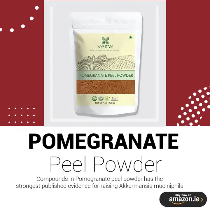 SAMYAM Pomegranate Peel Powder 200g — available on iHerb